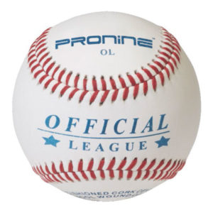 Pronine official league baseballs-"OL" (sold by case- 10 dozen )