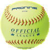  Pronine Fastpitch softballs - "11 YSC" (sold by case- 6 dozens)