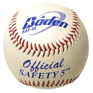 Baden Safety Level 5 Baseballs -"SAFS-5S" (sold by case 10 dozen)