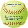  Pronine slowpitch softballs - "44 YSC" (sold by case - 6 dozens) 