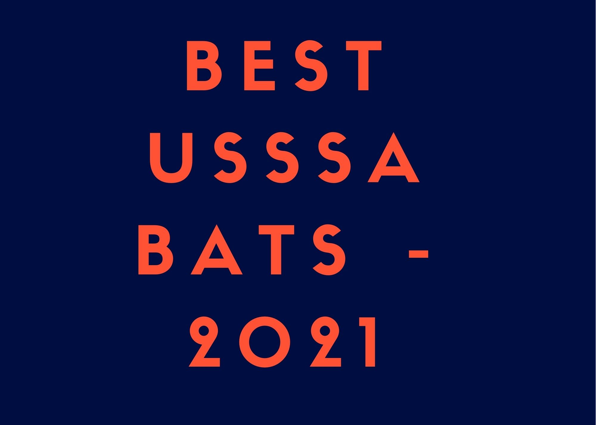 USSSA Bats
