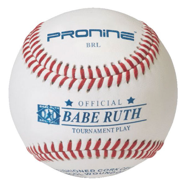 Pronine Babe Ruth League Baseballs - "BRL" (sold by case -10 dozen)