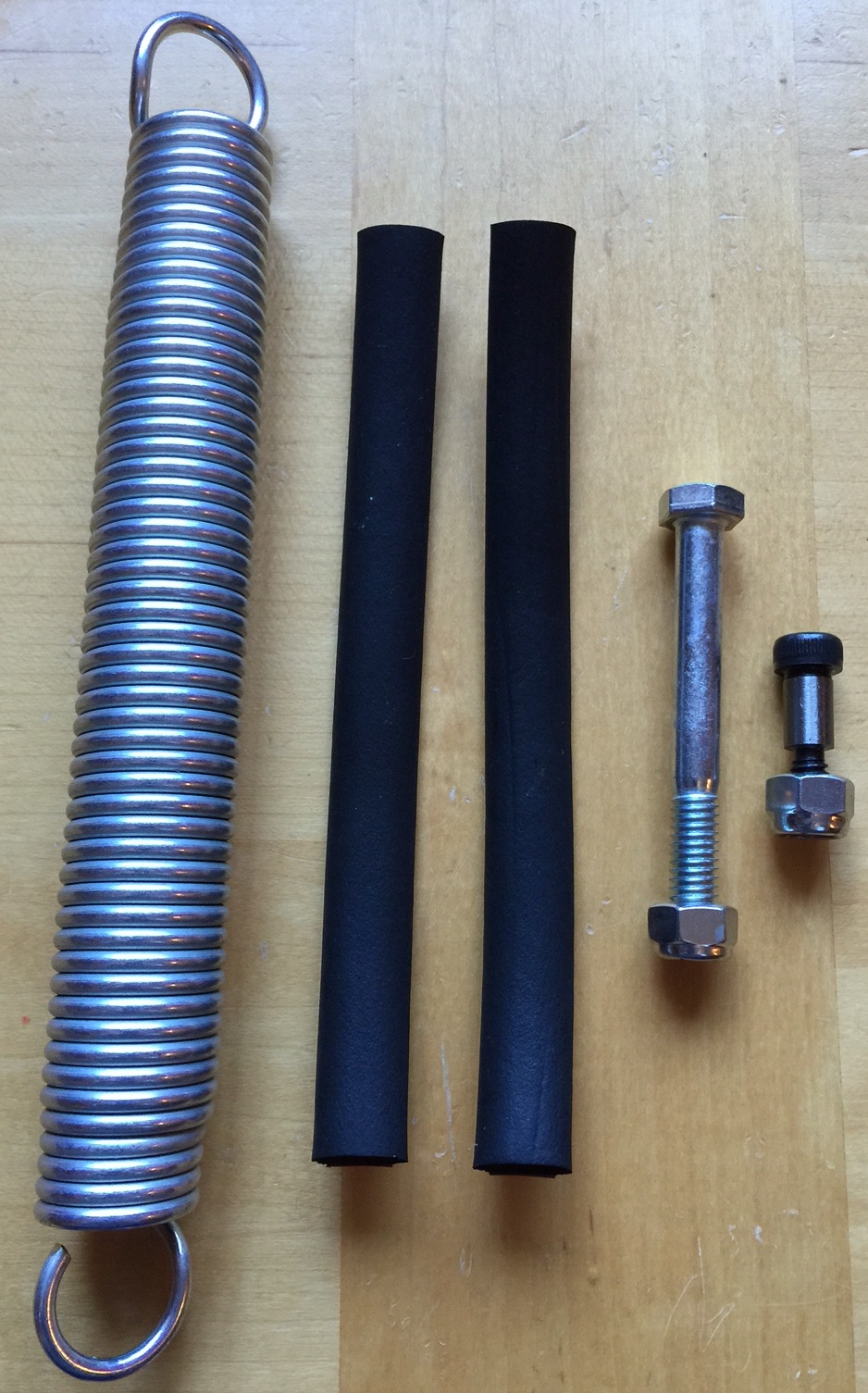 Power Spring Kit includes Rubber Runners and Bolt