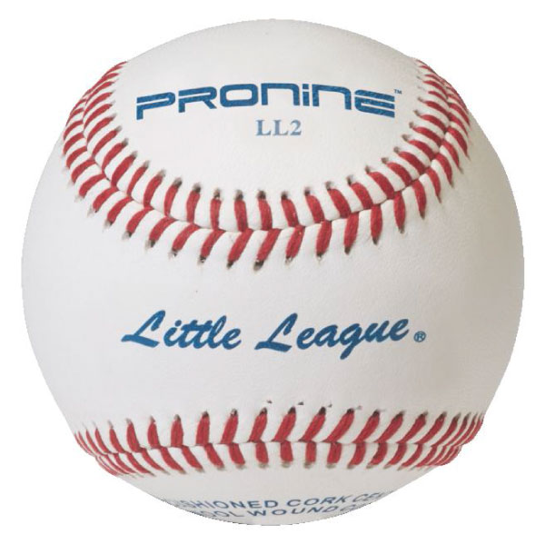Pronine Little League Baseballs - "LL2" (Sold by case - 10 dozen)