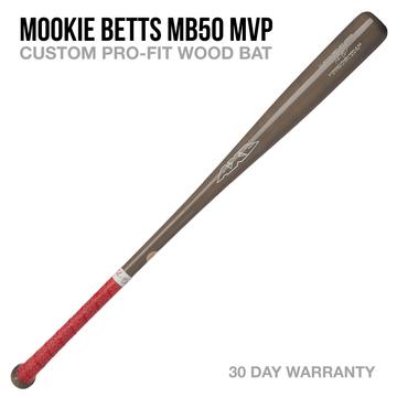 MOOKIE BETTS MB50 MVP CUSTOM PRO-FIT WOOD BAT