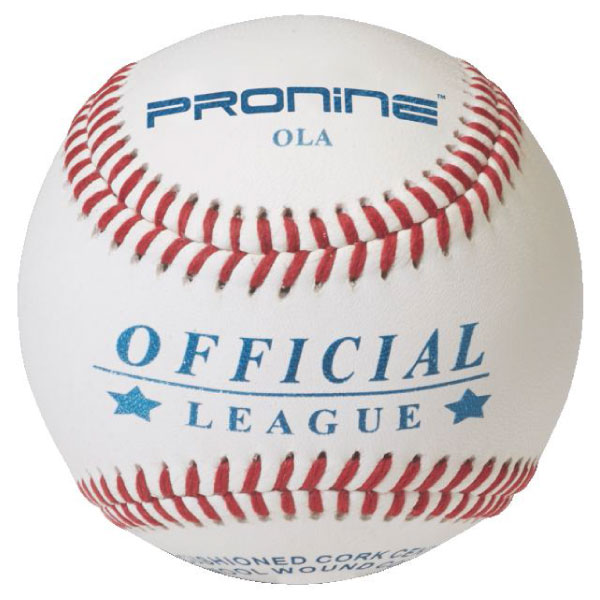 Pronine official league series baseballs - "OLA" (sold by case - 10 dozen)