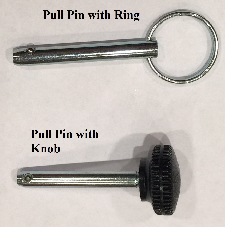 Pull Pin for Ultimate pitching machine Hold Spring Bracket to Power lever