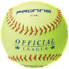  Pronine Fastpitch softballs - "10 YSC" (sold by case -  6 dozens)