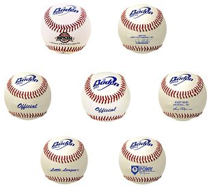 Baden Official League Series Baseballs - "1BB" RS (sold by case - 10 dozen)