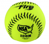 Baden NSA slowpitch softballs Fire SPN11 / SPN12