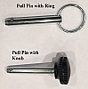 Pull Pin for Ultimate pitching machine Hold Spring Bracket to Power lever