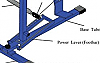 Base Tube with End Caps for the Ultimate pitching machine