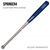 GEORGE SPRINGER SPRINGER4 CUSTOM PRO WOODEN BASEBALL BAT